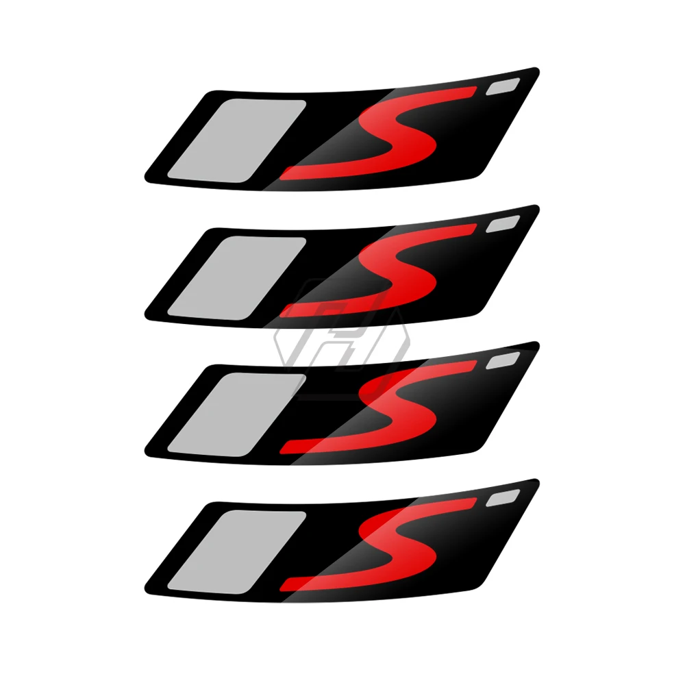 Мотоциклетная колесная наклейка светоотражающий стикер чехол для Vespa 12 &quotGTS