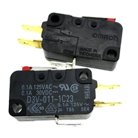 3pcs omron travel limit micro switch d3v 011 1c23 0 1a 125vac 30vdc