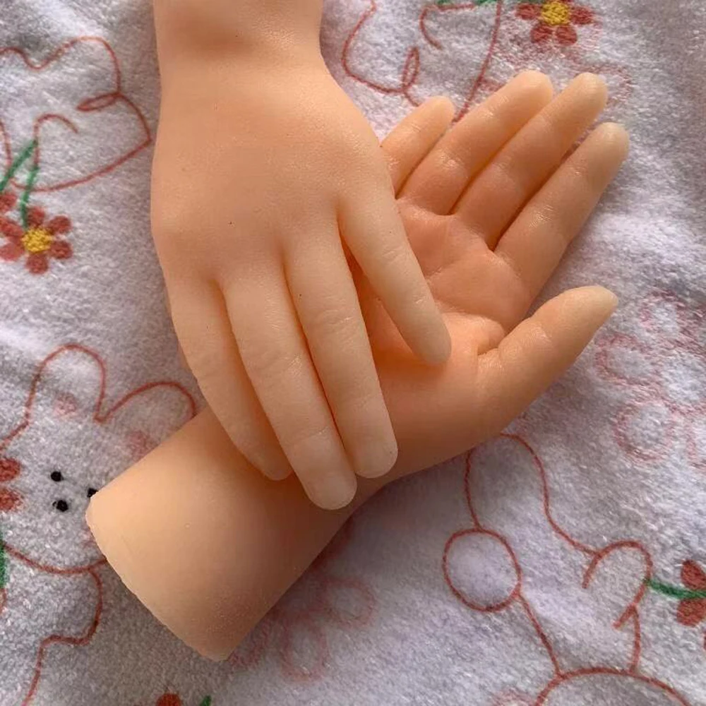 Миниатюрные реалистичные детские силиконовые кольца манекены размером 5 дюйма 1