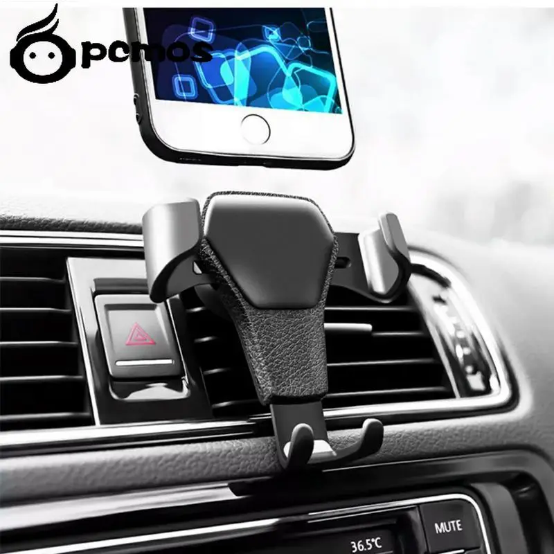 Car Phone Holder Dashboard Auto Air Vent Dashboard GPS Navigation Swivel Support Soporte Black White Universal Cell Phone Stand