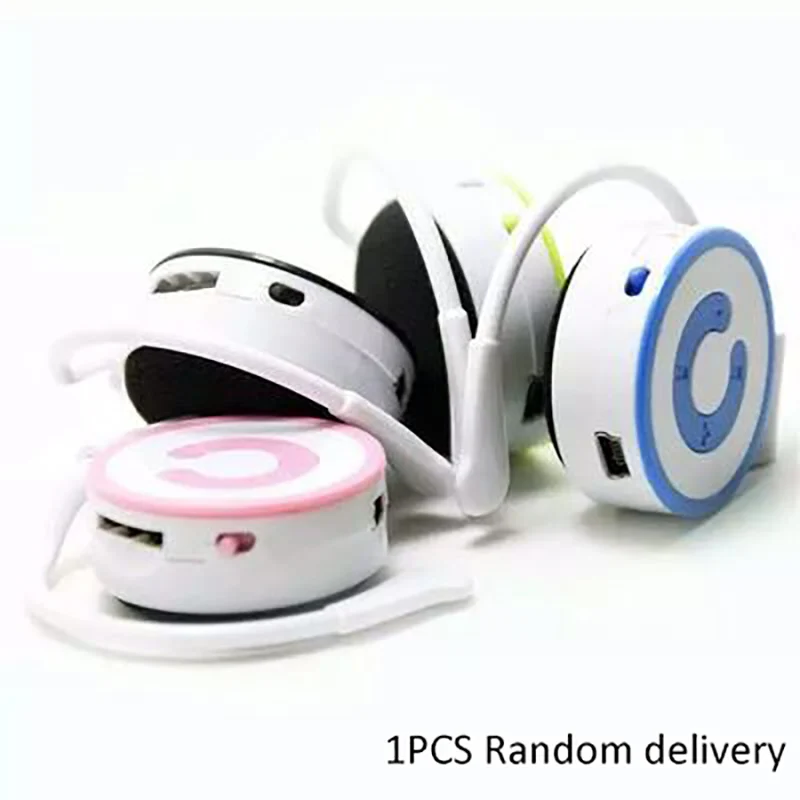 Беспроводной MP3-плеер с креплением на голову один наушник спортивный