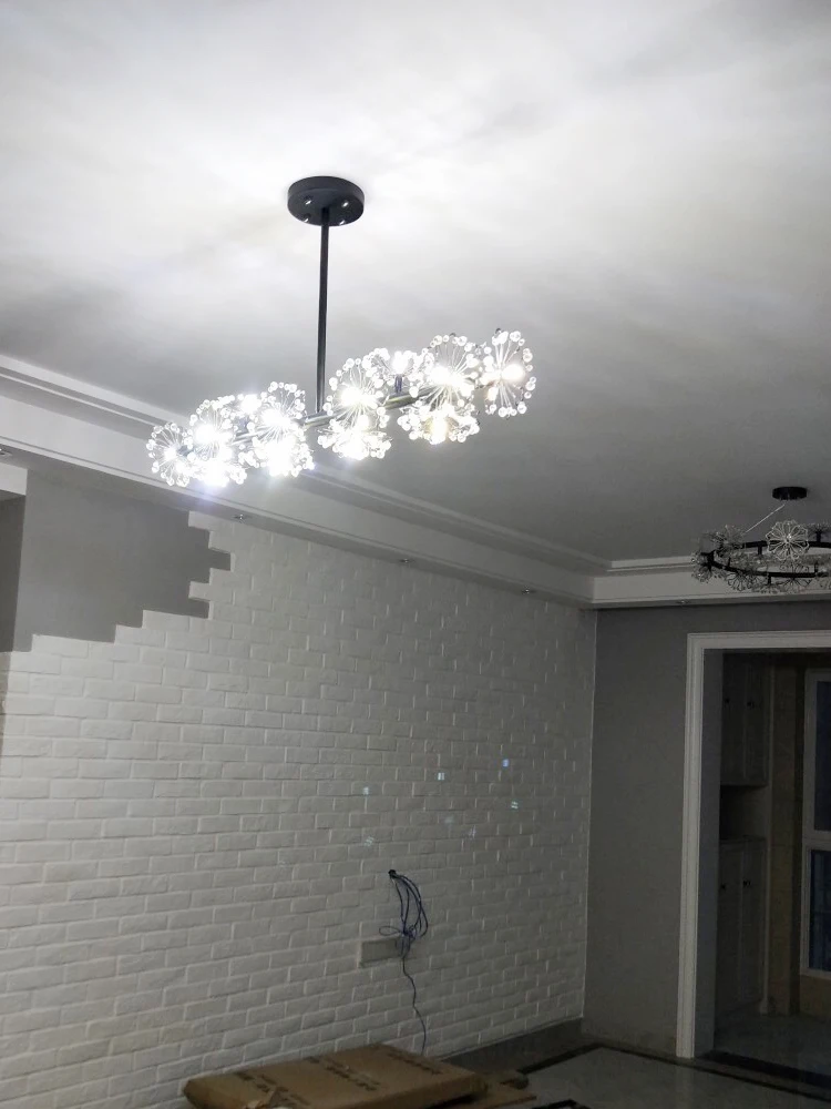 

Modern crystal lustre living room flower chandeliers lighting dining black chandelier ceiling bedroom gold led kitchen fixtures