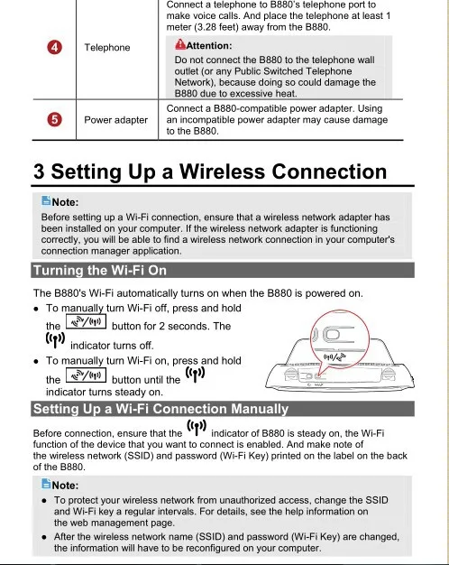 Huawei B880-66 4G LTE Smart Hub