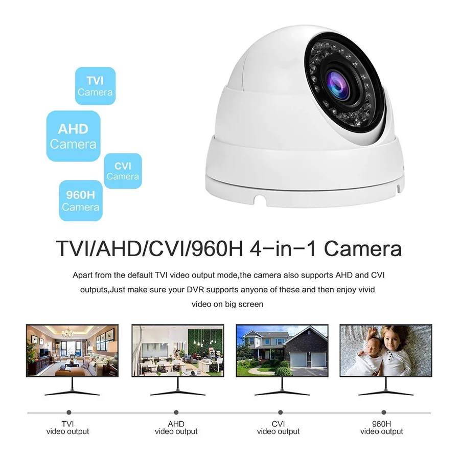 AHD 1080P Sony Starvis Imx327 Cmos гибридная камера с поддержкой TVI CVI CVBS выход 2 8 ~ 12 мм