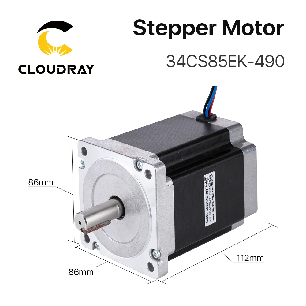 Драйвер шагового двигателя Cloudray Nema 34 комплект с открытым контуром 8 5 нм 4 9 А DM860S 2