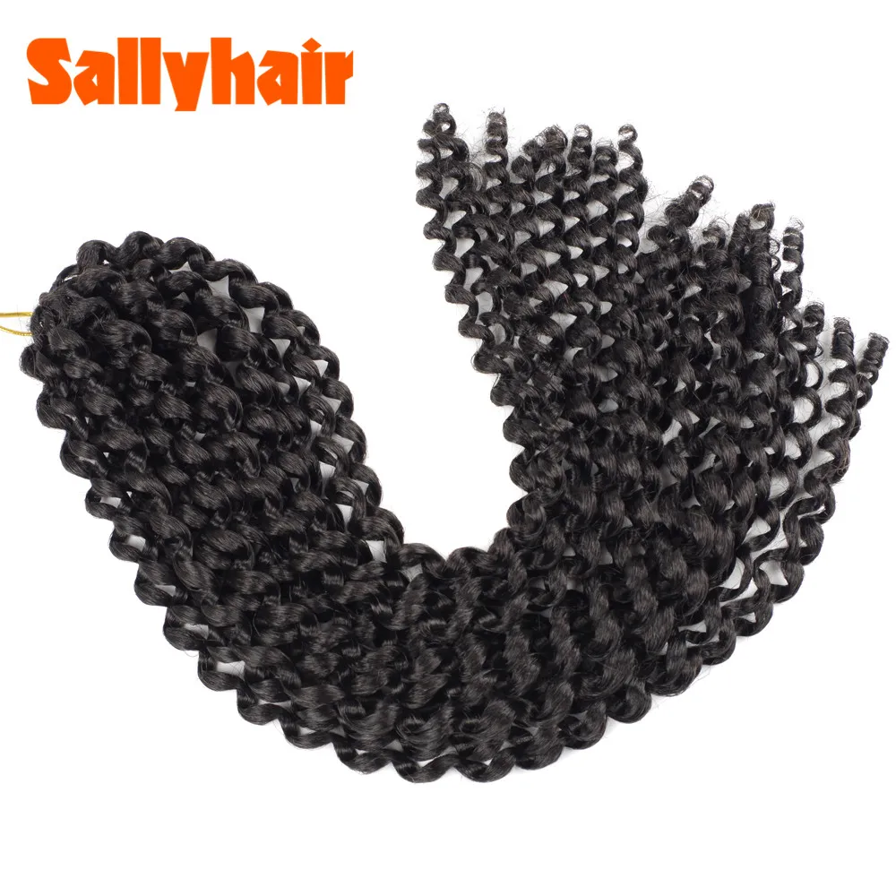 Sallyhair страсти твист 18 дюймов Пушистые вязаные косички Омбре Nubian Твист