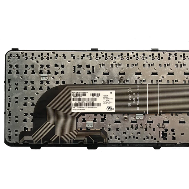 Клавиатура с рамкой для ноутбука HP PROBOOK 450 G0 G1 G2 455 470 G2|Клавиатуры замены| |