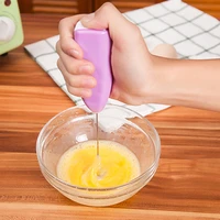 electric egg beater milk drink coffee whisk mixer frother mini handle stirrer practical kitchen cooking tool juice stirrer