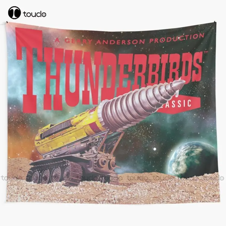 

Thunderbirds The Mole Tapestry Tapestry Indie Tapestry Wall Hanging For Living Room Bedroom Dorm Room Home Decor Wall Covering