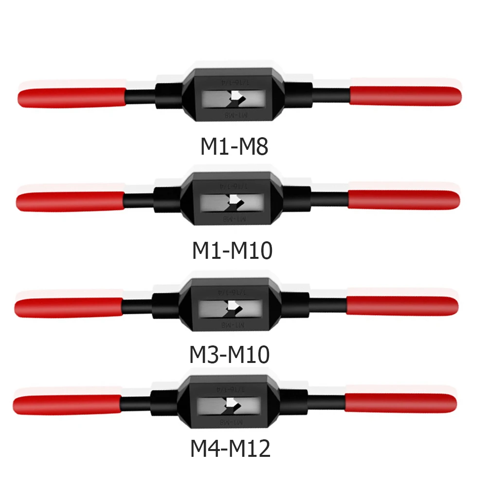 

1Pc Adjustable Hand Tap Wrench Holder Accessories M1-M8 M1-M10 M3-M10 M4-M12 for Taps and Die Set Hand Tapping Reamer Tools