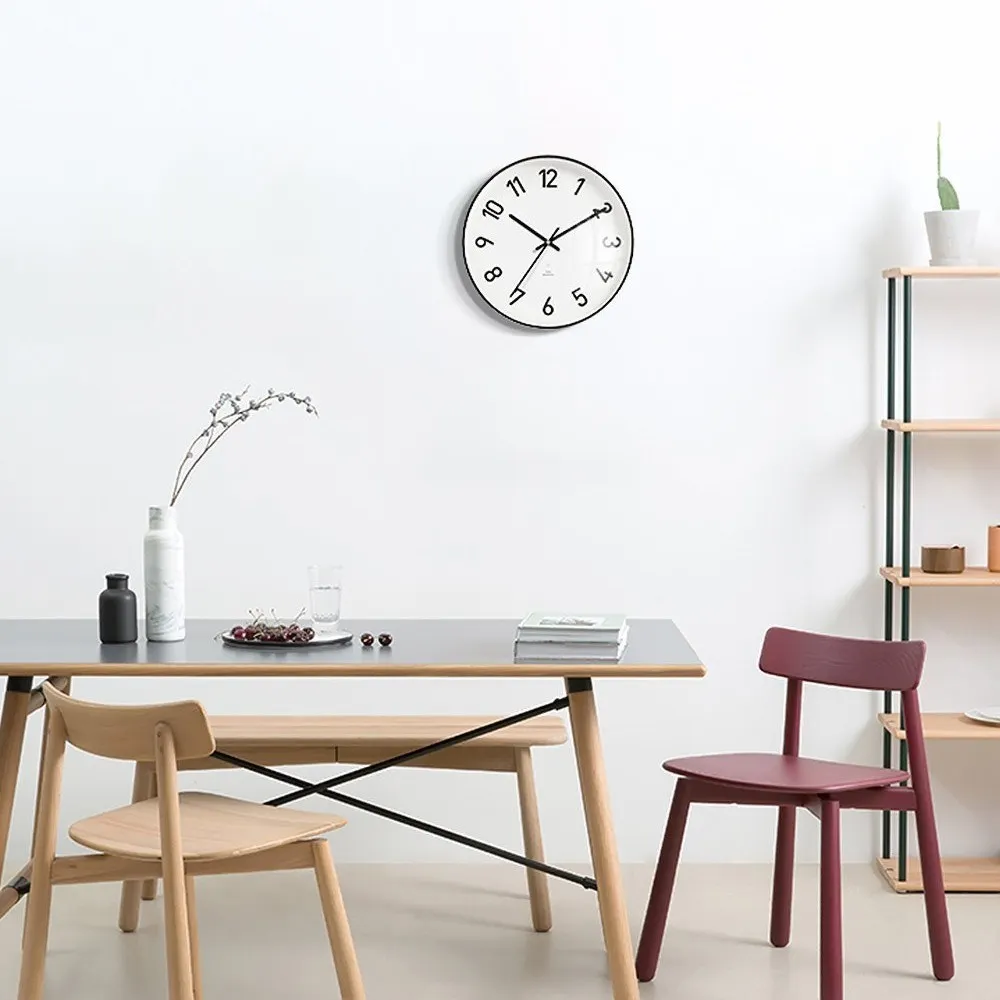 Xiaomi Mijia Yuihome декор настенные часы Mirro стеклянная поверхность дома немой часы
