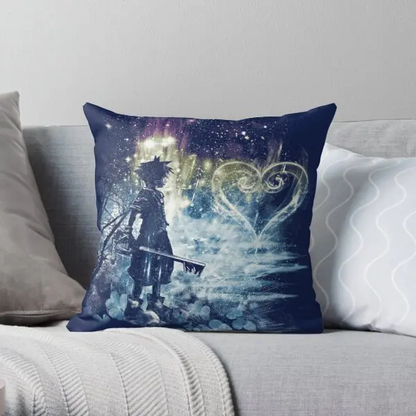 

A Path To The Heart Printing Throw Pillow Cover Fashion Sofa Wedding Decorative Home Fashion Cushion Anime Pillows not include