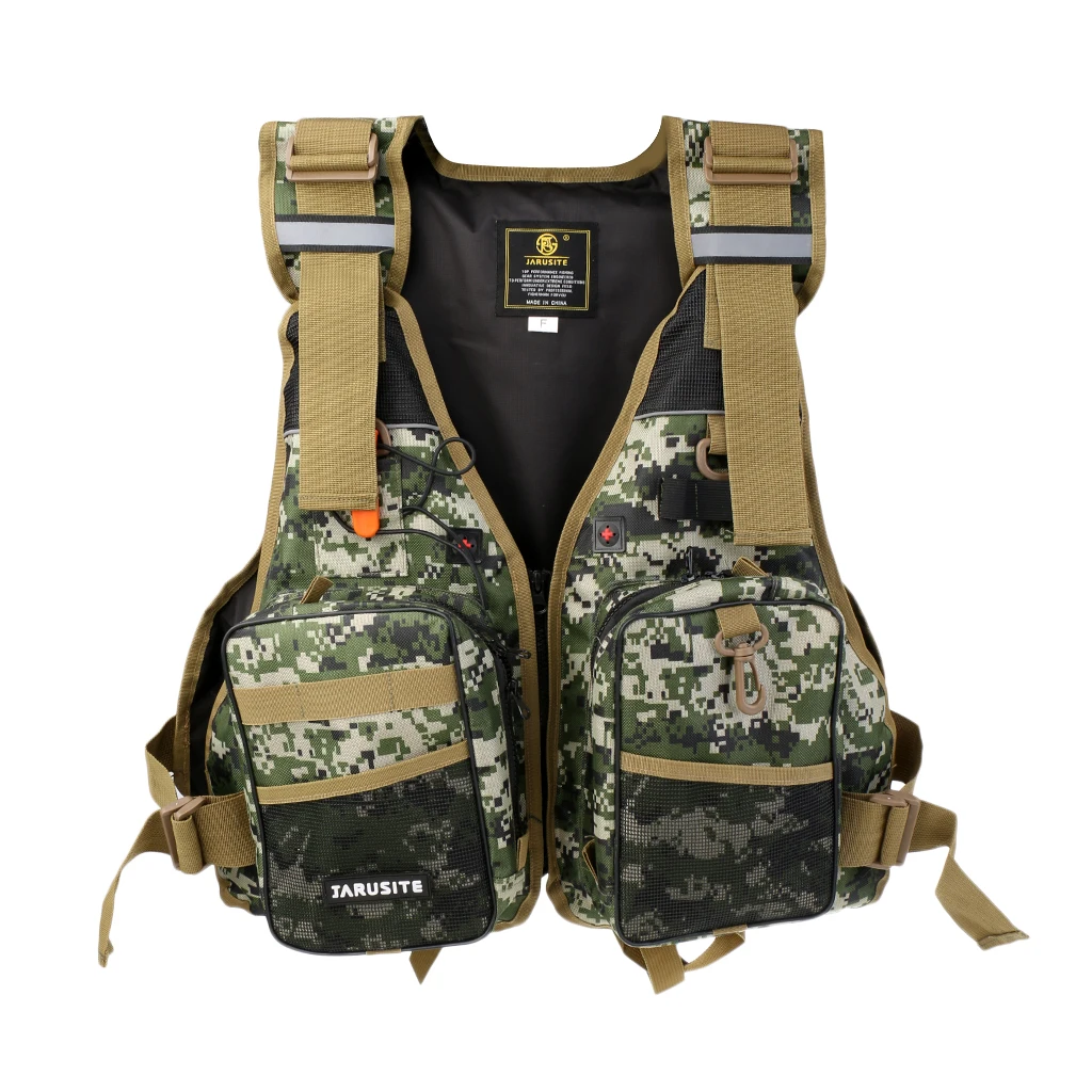 Safety Fishing Vest Sailing Aid купальник для лодочного спорта активного отдыха рыбалки охоты