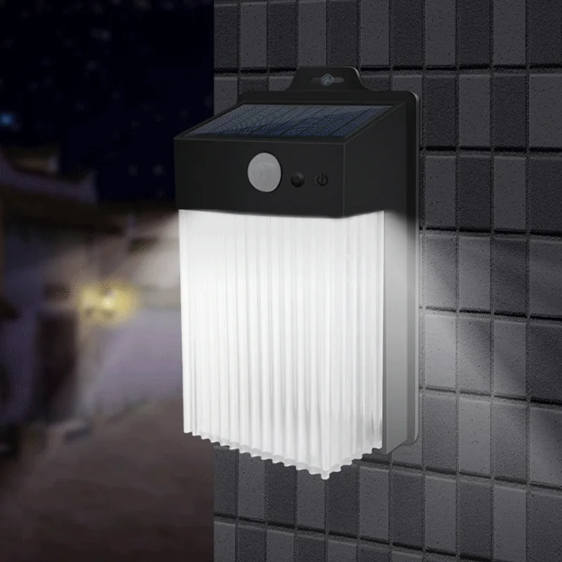 Светодиодная Водонепроницаемая настенная лампа с пассивным ИК датчиком