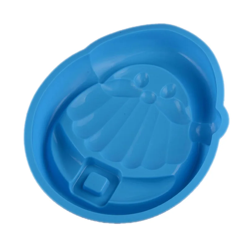 Силиконовая Рождественская форма для торта в форме Санта Клауса выпечки кексов