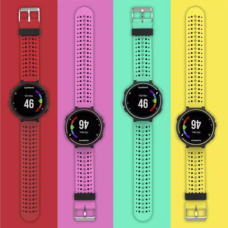 Силиконовый ремешок для часов Garmin Forerunner 235 аксессуар