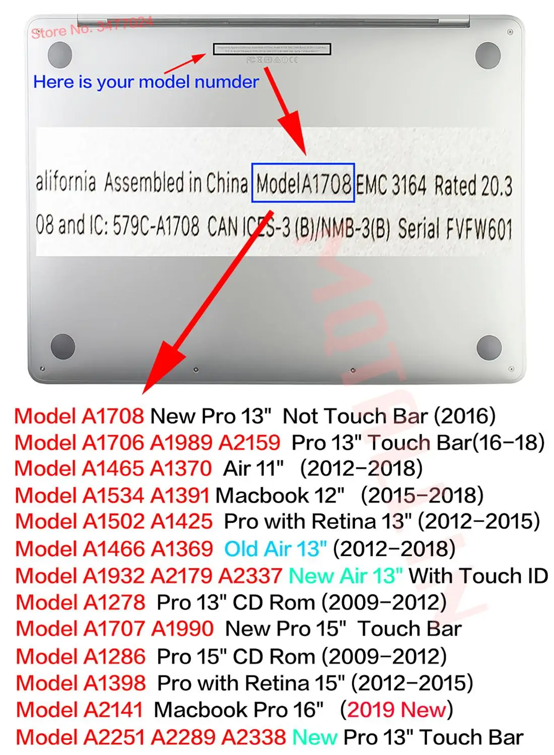 Ударопрочный внешний чехол для Macbook Air 13 11 дюймов Retina 12 15 New Pro жесткий пластиковый