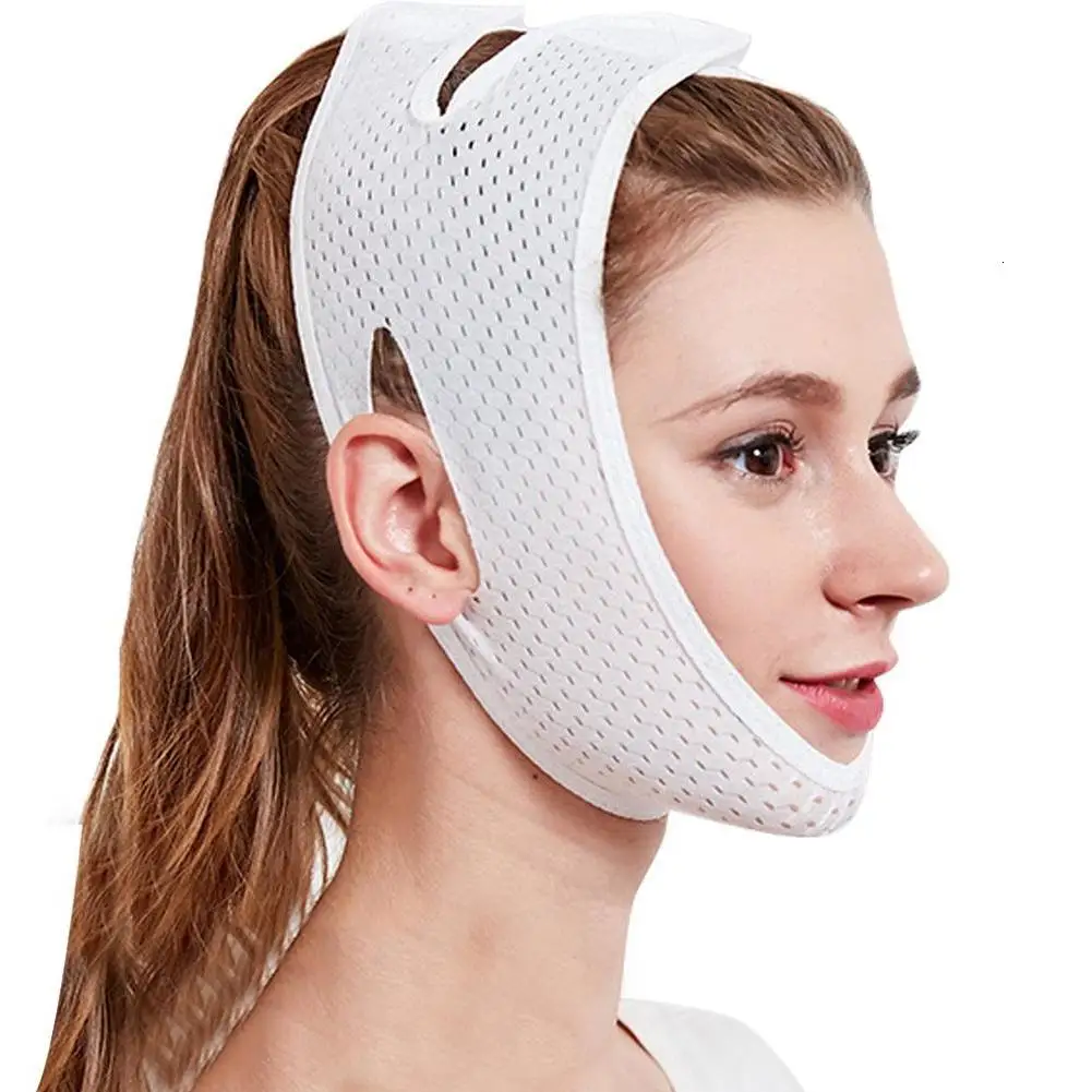 V-форма Маска Массаж Подбородок лица Подтяжка лица Укрепление морщин Формирование лицевой овальной линии Сужение уход за кожей Инструмент Красота Для женщин.