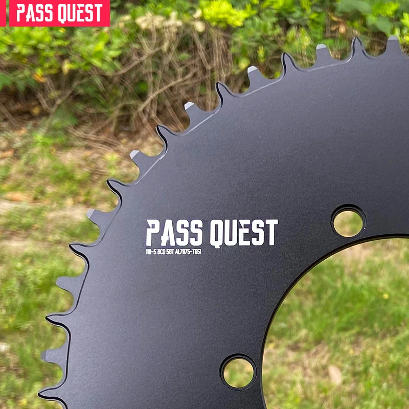 Велосипедная звезда PASS QUEST круглая с 5 зажимами замкнутая ширина 42 т 48 54 Т 56 58