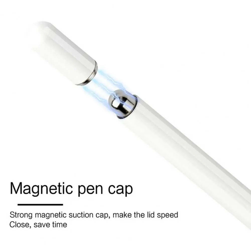 

Universal Anti-fingerprints Soft Nib Capacitive Touch Screen Stylus Pen Compatible for All Touch Screen Smartphones and Tablets