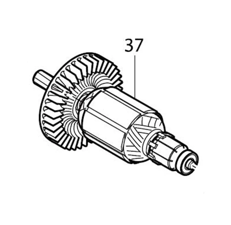 AC220-240V MAKITA 619249-7 якорь ротора для DJS161 BJS161 | Инструменты
