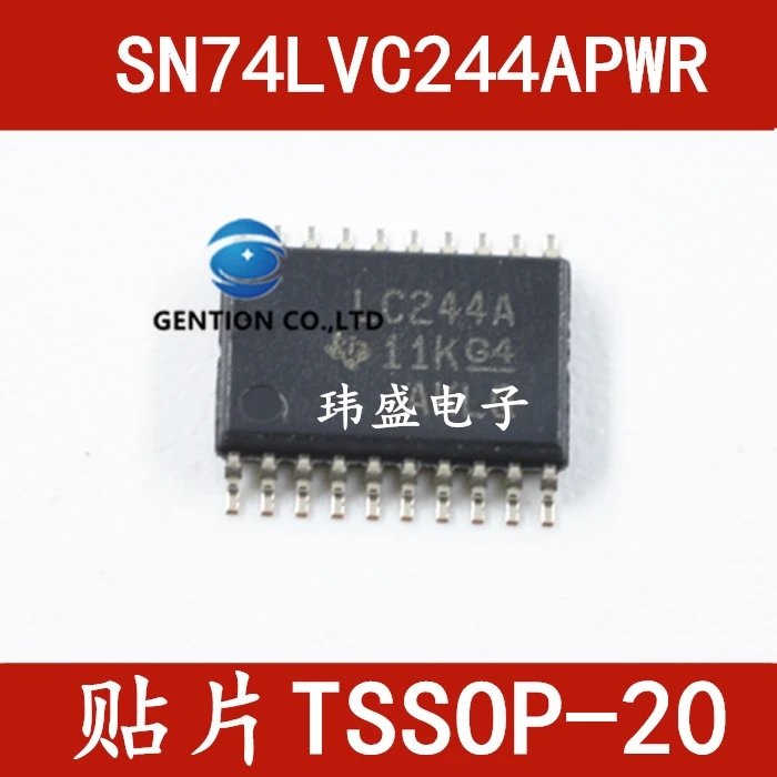 

10PCS SN74LVC244APWR LVC244A TSSOP20 octal buffer/drive three state output in stock 100% new and original