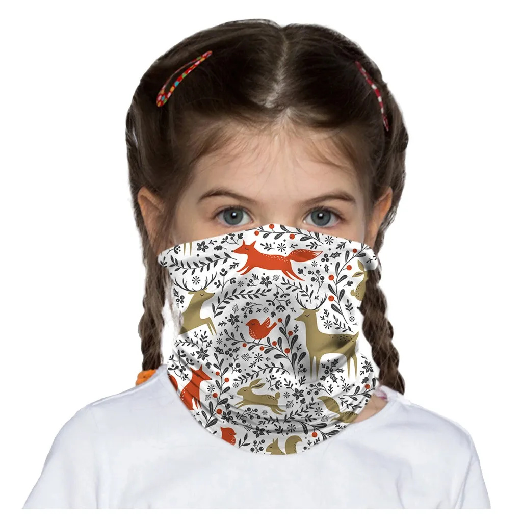 

Sagace Winter Outdoor Scarf Neutral Kids Outdoor Head Scarf Neck Windproof Face Mask Sun Protection Headband