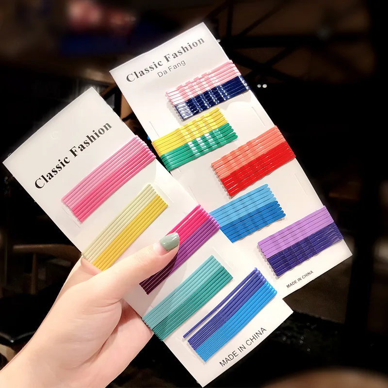 50 шт. головные уборы для девочек различные шпильки 8 стилей цветные детские