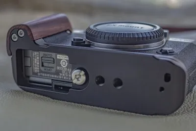 Деревянная рукоятка кронштейн с алюминиевой основой для FUJI XT30 Fujifilm X-T30 |