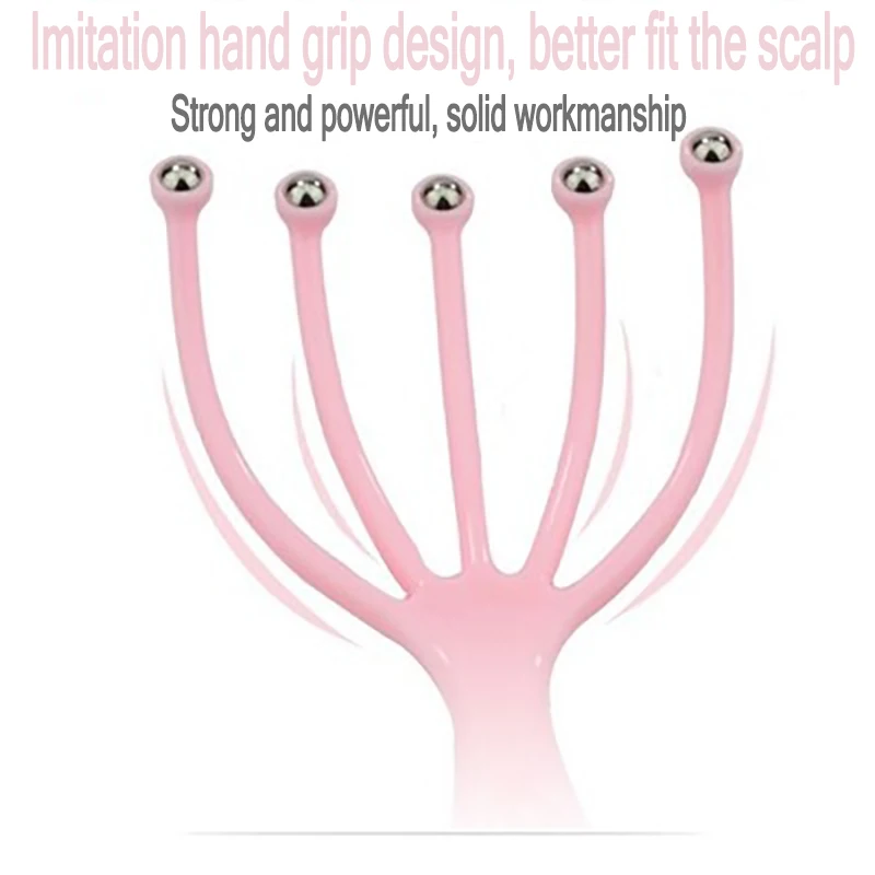 Массажная Расческа с пятью когтями массажер шариковой головкой японский и