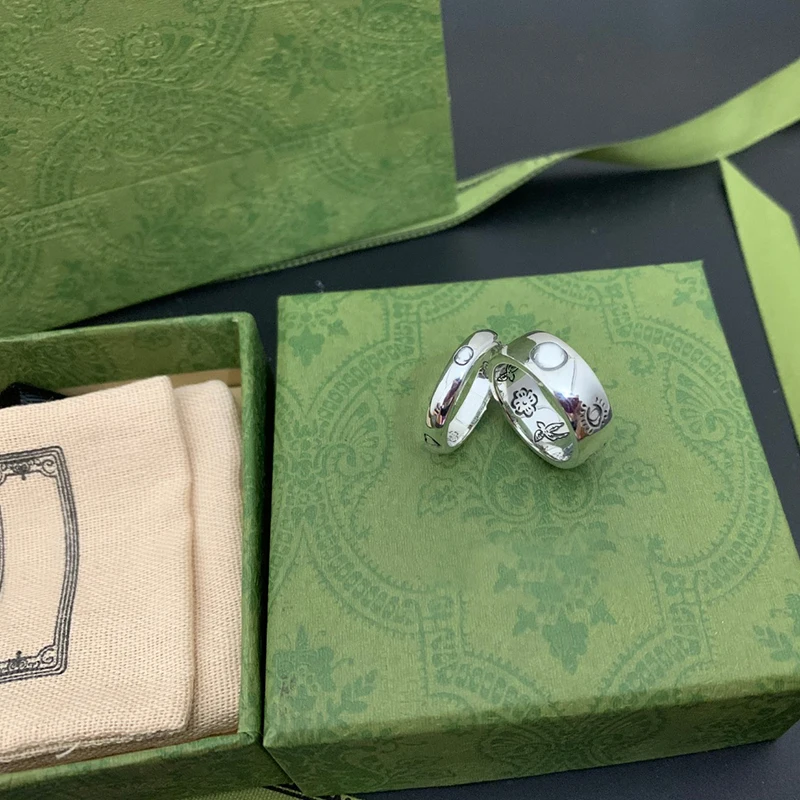 Мужское и женское кольцо в стиле ретро из серебра 925 пробы с надписью хип-хоп |