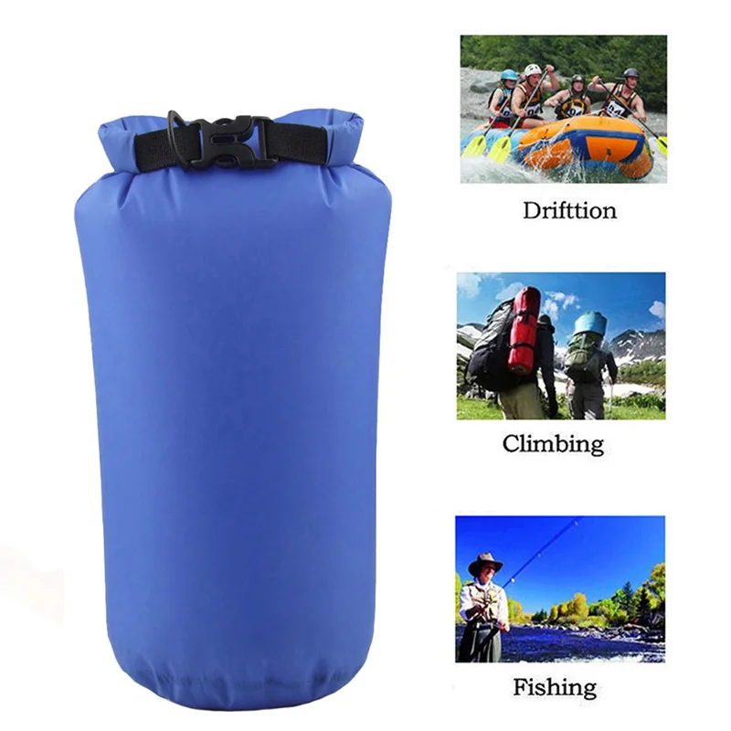 8L Nylon Portable Waterproof Dry Bag Pouch for Boating Kayaking Fishing Rafting Swimming Camping SUP Snowboarding | Спорт и