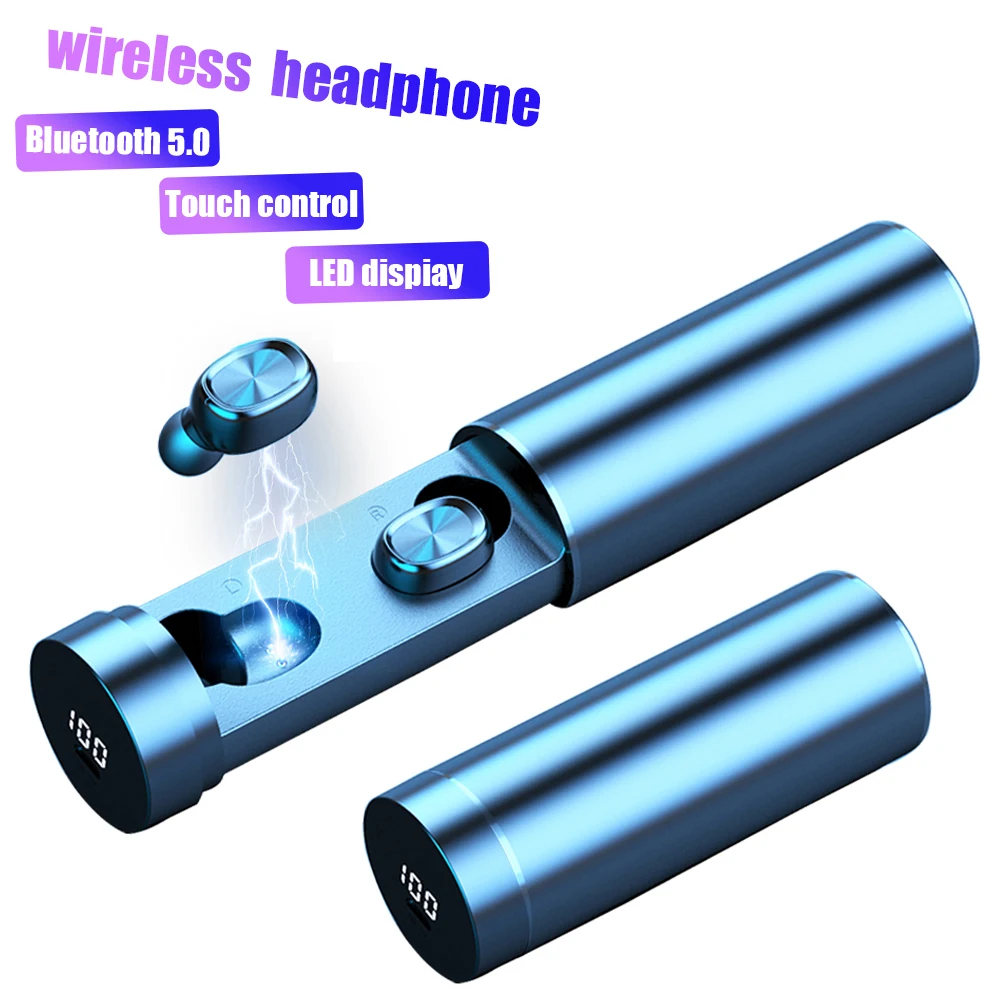 B9 наушники Tws Беспроводной Bluetooth 5 0 8D Hi-Fi стерео Бас Headest с светодиодный Дисплей