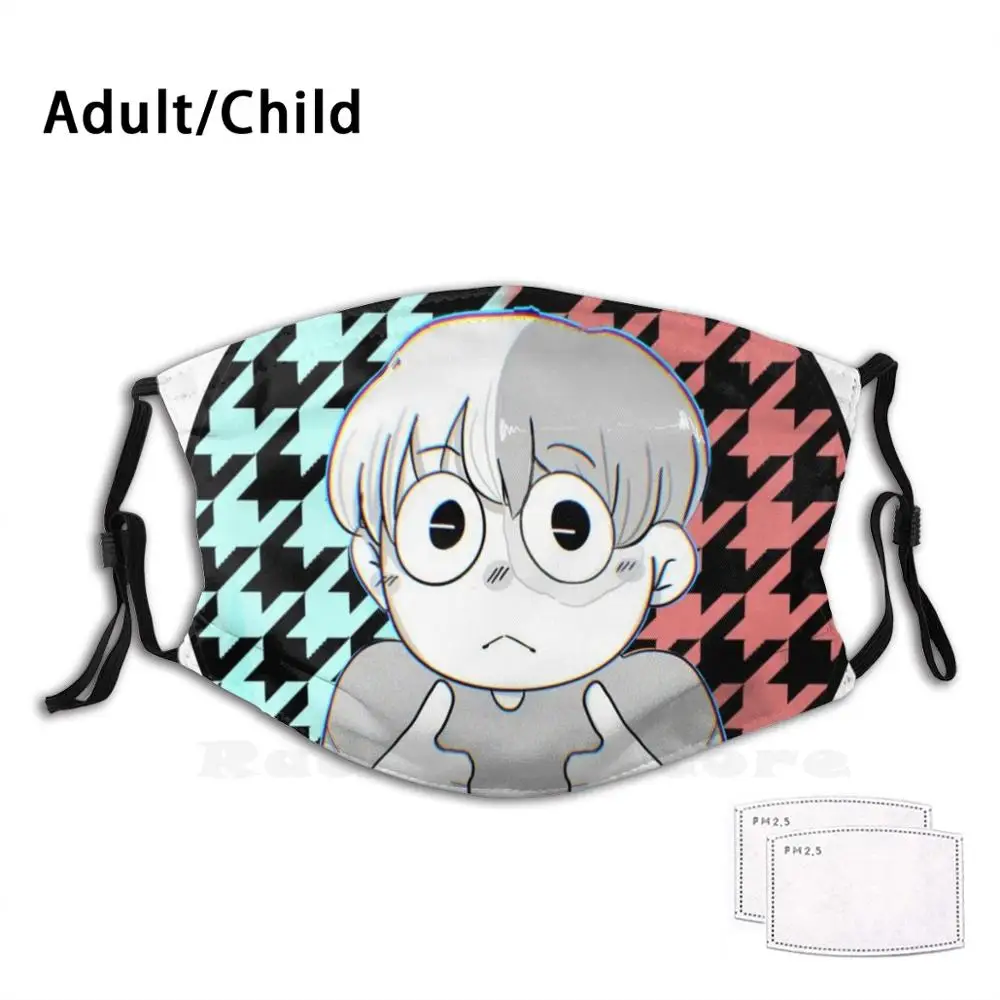 

Todoroki Approved Funny Print Reusable Pm2.3058 Filter Face Mask Todoroki Todoroki Shoto Shoto Shoto Todoroki Fanart Boku No