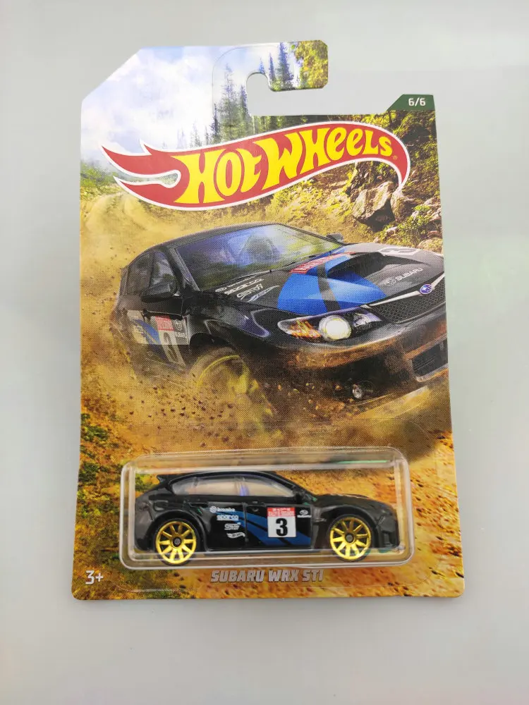 SUBARU WRX STI Hot Wheels(98 SUBARU IMPREZA 22B STi)(95 SUBARU SVX)(SUBARU WRX STI)(SUBARU BRAT) металлическая литая модель 1: 64 Автомобиль - Цвет: SUBARU WRX STI