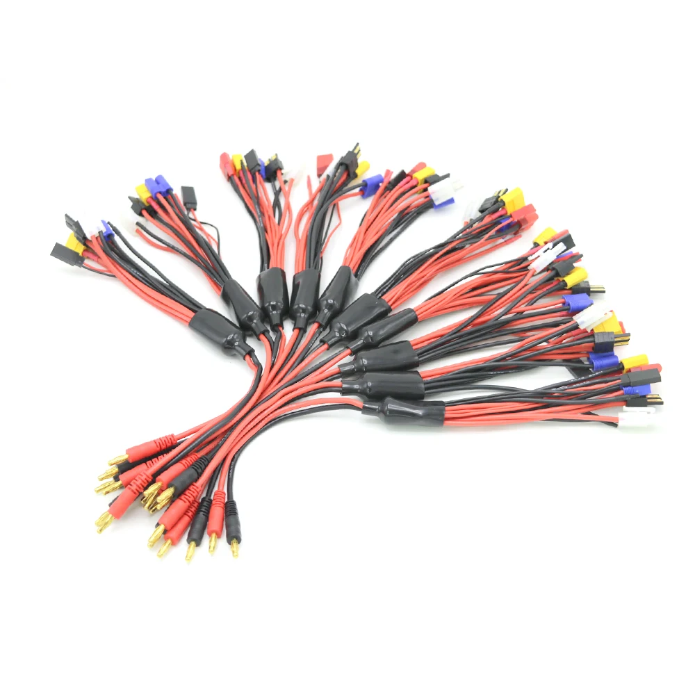 Высокое качество 8 в 1 зарядный адаптер 4 0 мм разъем типа &quotбанан&quot для EC3 XT60 TRX JST