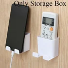 Домашний декор стойки мобильный телефон держатель штепсельной вилки контейнер дистанционного Управление Организатор клей удар бесплатная коробка для хранения мелких изделий