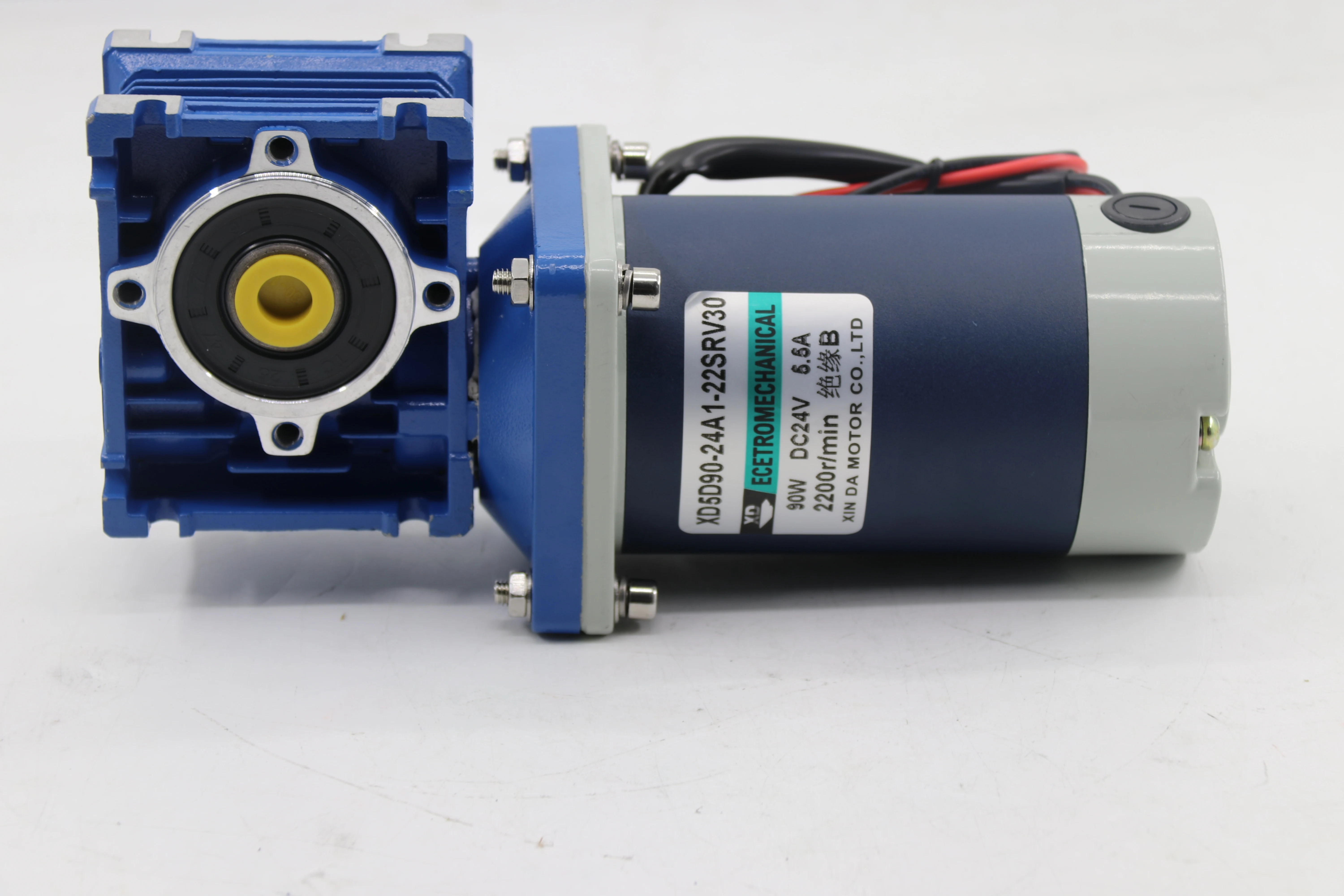12V 24V DC RV30 worm gear motor with self-locking function 90W speed adjustable can CW and CCW | Обустройство дома