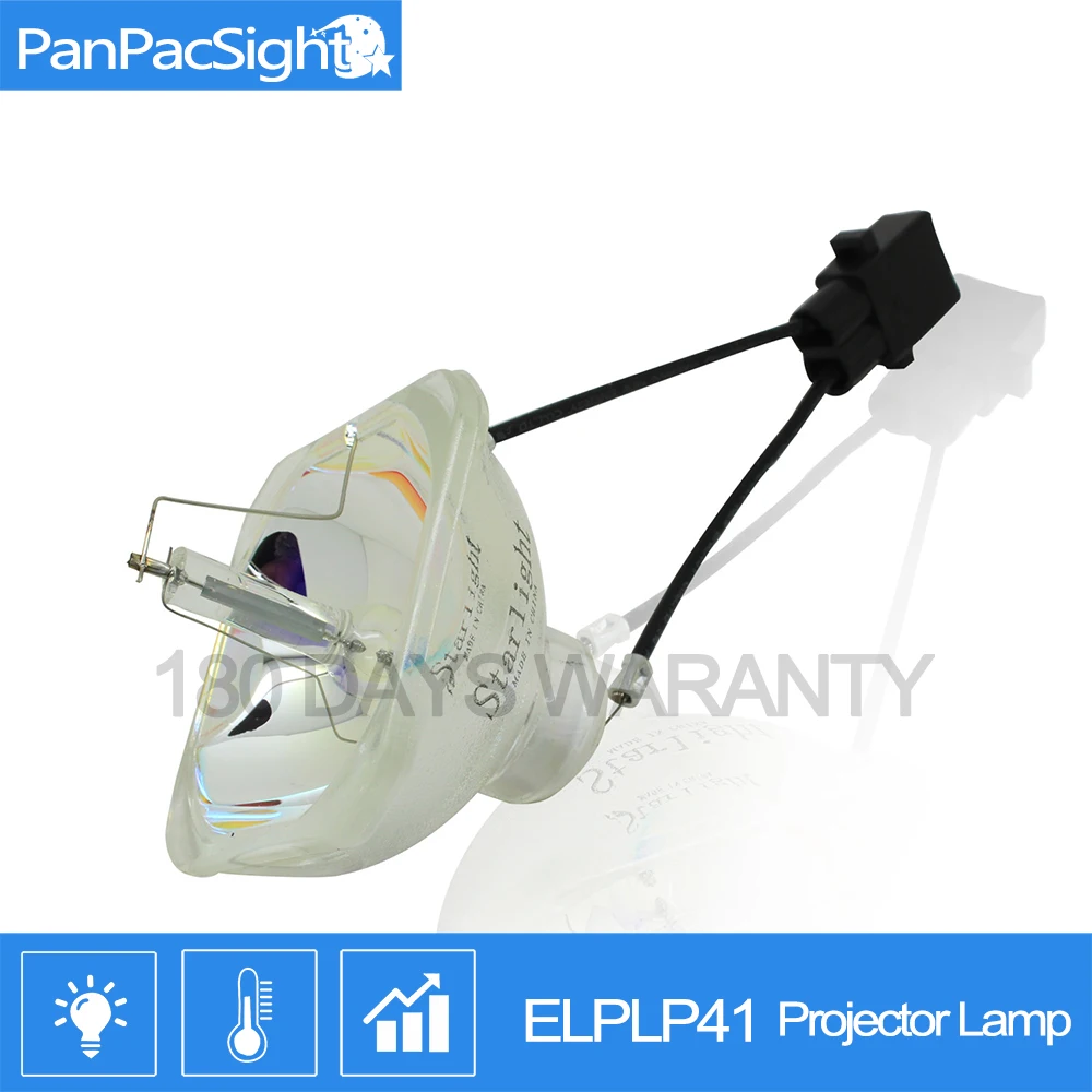 Сменная Лампа ELPLP41 для проектора V13H010L41 лампа S5 S6 + S52 S62 X5 X6 X52 X62 EX30 EX50 TW420 W6 77C|Лампы