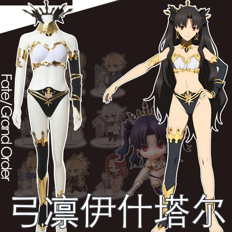 Игры Fate/Grand для иштар маскарада вечеринки в стиле аниме представления FGO костюм