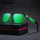 Солнцезащитные очки HOOBAN UV-400 для мужчин и женщин, поляризационные, в квадратной оправе, с защитой UV400, для спорта, летние
