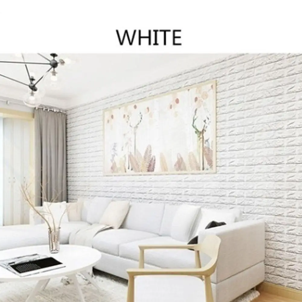 3D наклейка с имитацией кирпичной стены Декор для спальни водонепроницаемые