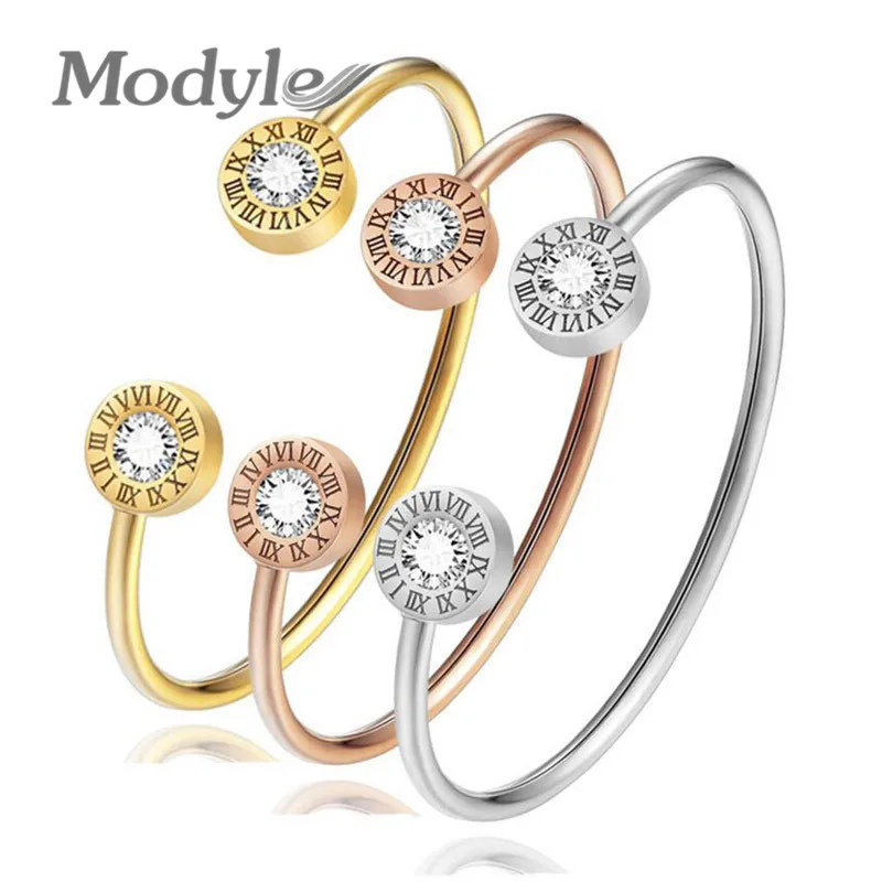 Новинка 2022 модные браслеты Modyle из нержавеющей стали 3 цвета браслеты-манжеты для