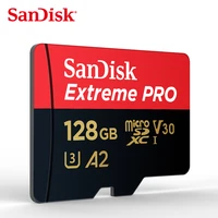sandisk extreme pro micro sd card 128gb 64gb 32gb 512gb 256g 400g micro sd 128gb flash memory card sd u3 4k v30 microsd tf cards