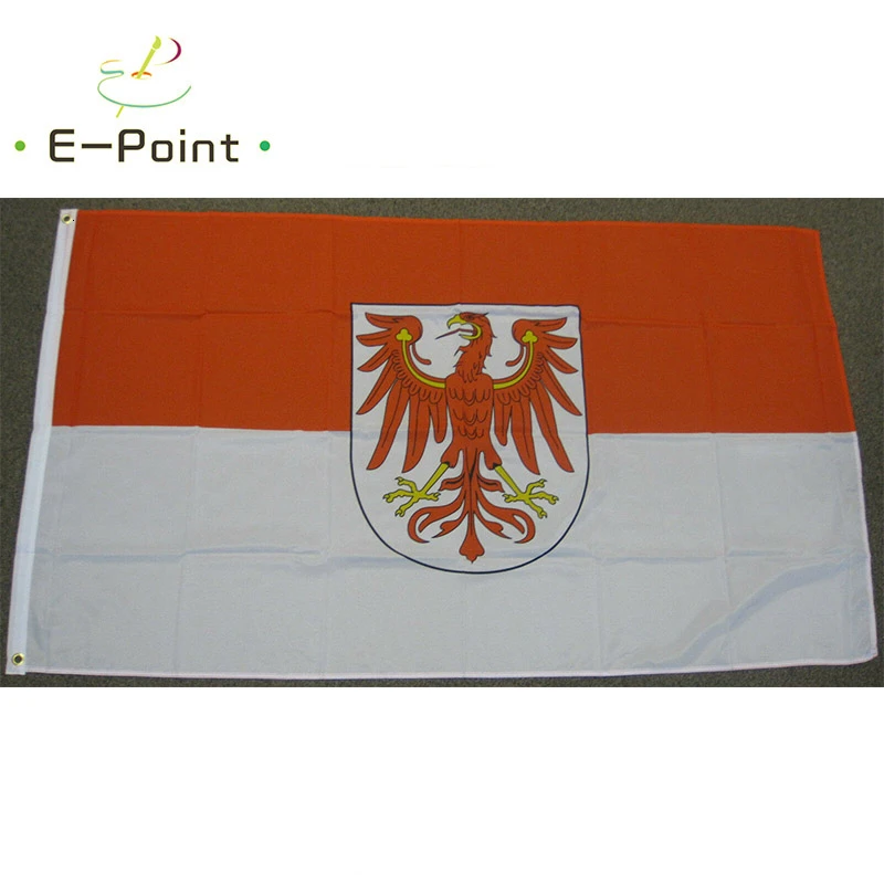 

Флаг германской Бранденбургской провинции, размер 2 фута * 3 фута (60*90 см), размер 3 фута * 5 футов (90*150 см), рождественские украшения для дома, фла...
