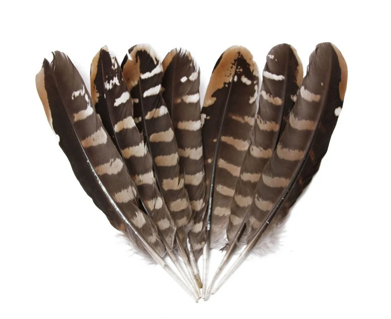 Оптовая продажа 10 шт. высококачественные пугающие натуральные перья орла 15 20 см 6