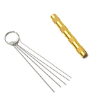 Набор инструментов для очистки аэрографа, набор из 11 предметов, набор игл для аэрографа, стеклянных банок, бутылок, фильтров, матового распылителя