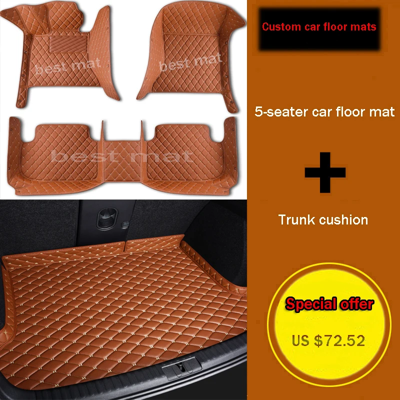 

Пользовательские автомобильные коврики, коврик для багажника для Luxgen всех моделей Luxgen 7 5 U5 SUV, автомобильные аксессуары, автостайлинг