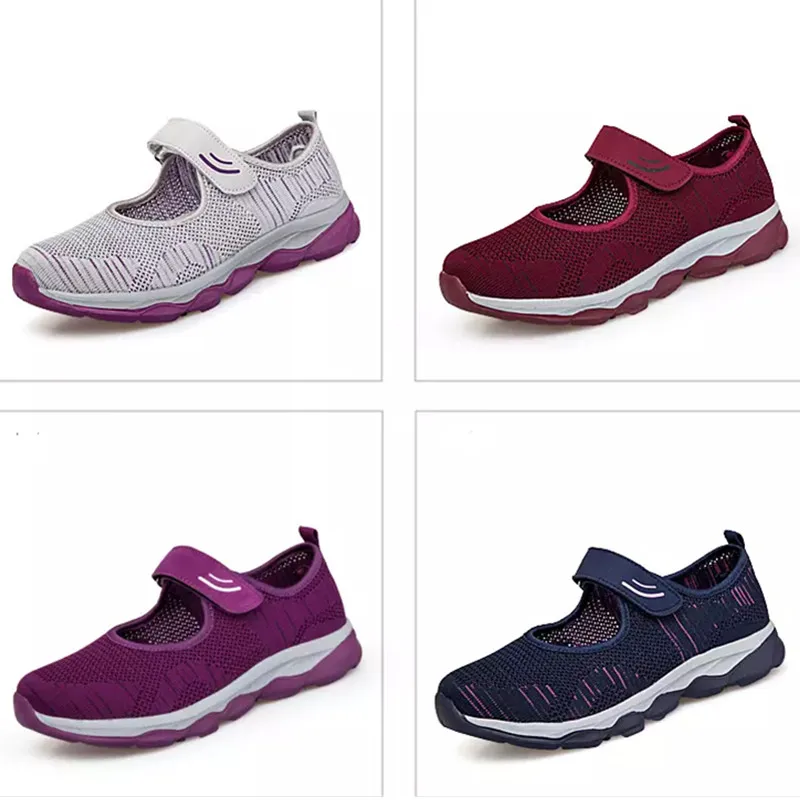 Flat Shoes Female Breathable Lightweight Fashion Mesh Comfortable Soft Women Loafers Super Light Casual Shoes  Ladies