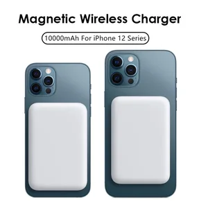 11 mobile phone external battery magnetic fast wireless charger portable power bank for xiaomi iphone 12 13mini 13 12 pro max free global shipping